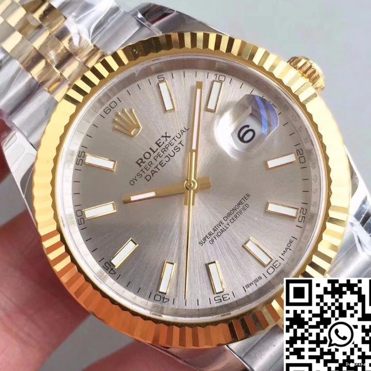 II Datejust M126333-0004 EW Rolex Factory Rhodium Dial 1219